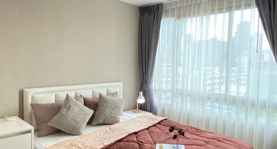 For rent 1 bed condo in Huai Khwang, Bangkok