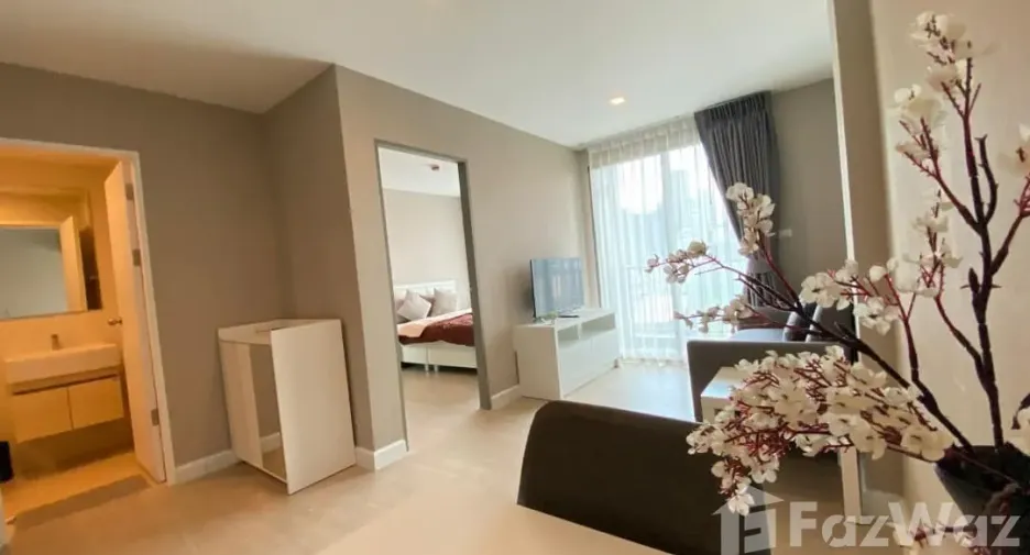 For rent 1 bed condo in Huai Khwang, Bangkok