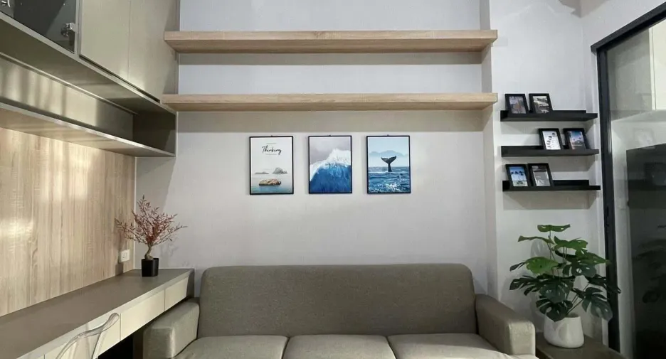 Wohnung zur Miete mit 1 Zimmer in Huai Khwang, Bangkok