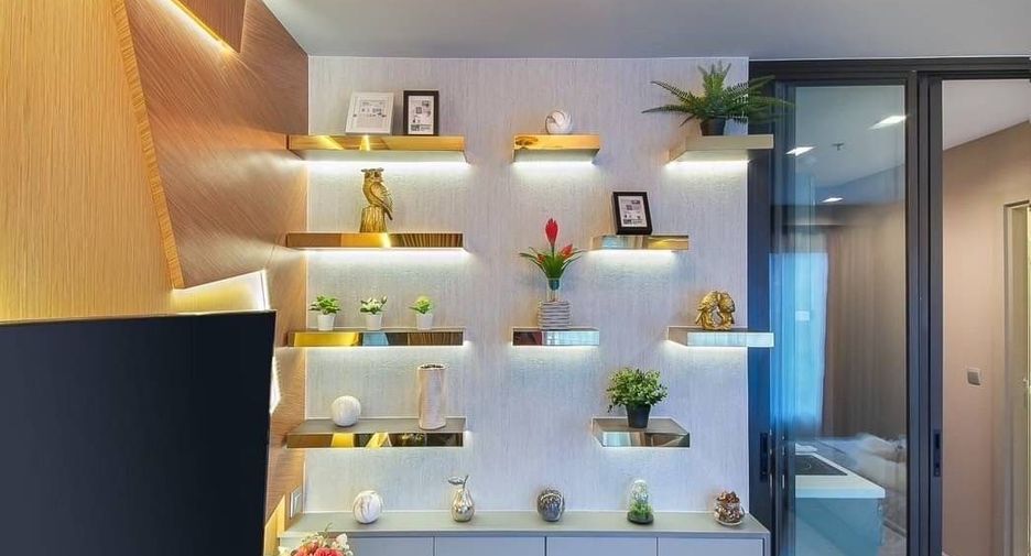 For rent studio condo in Huai Khwang, Bangkok