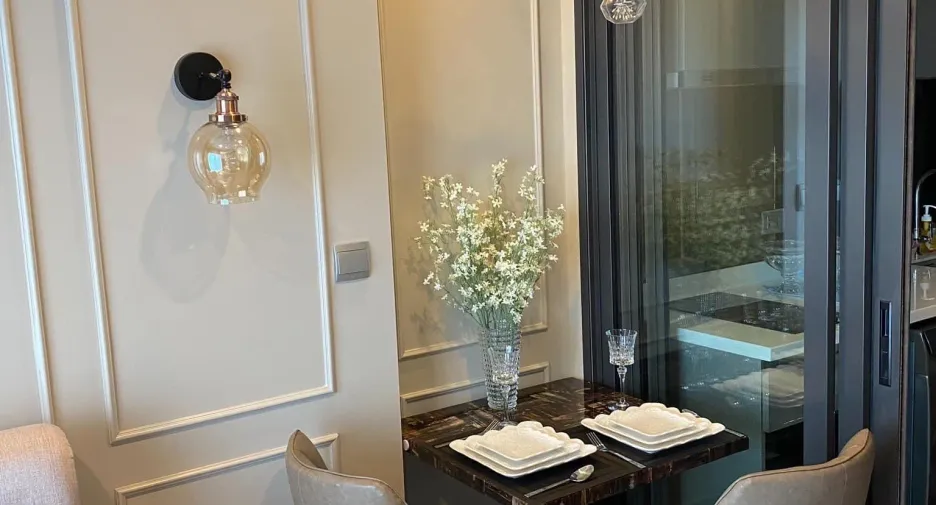 For rent 1 bed condo in Huai Khwang, Bangkok