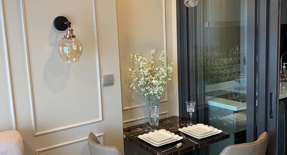 For rent 1 bed condo in Huai Khwang, Bangkok