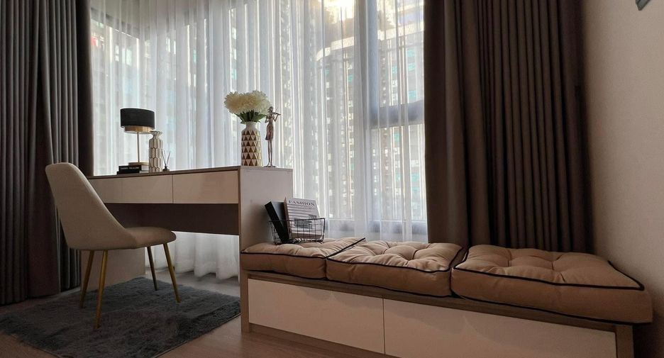 For rent 1 bed condo in Huai Khwang, Bangkok