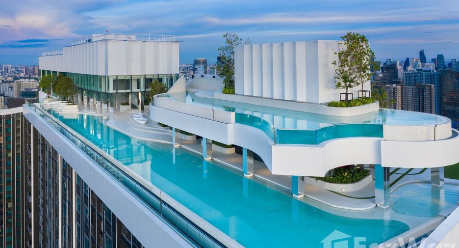 Condo en alquiler de 1 habitaciones en Huai Khwang, Bangkok