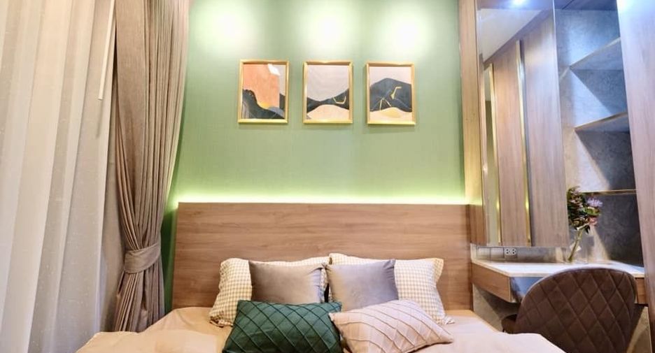 For rent 2 bedrooms condo in Huai Khwang, Bangkok