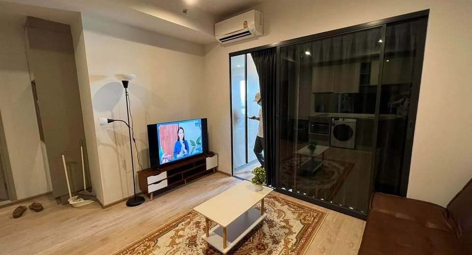 Wohnung zur Miete mit 1 Zimmer in Huai Khwang, Bangkok