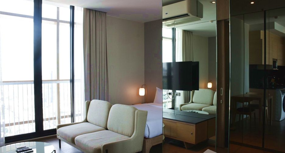 For rent studio condo in Khlong Toei, Bangkok