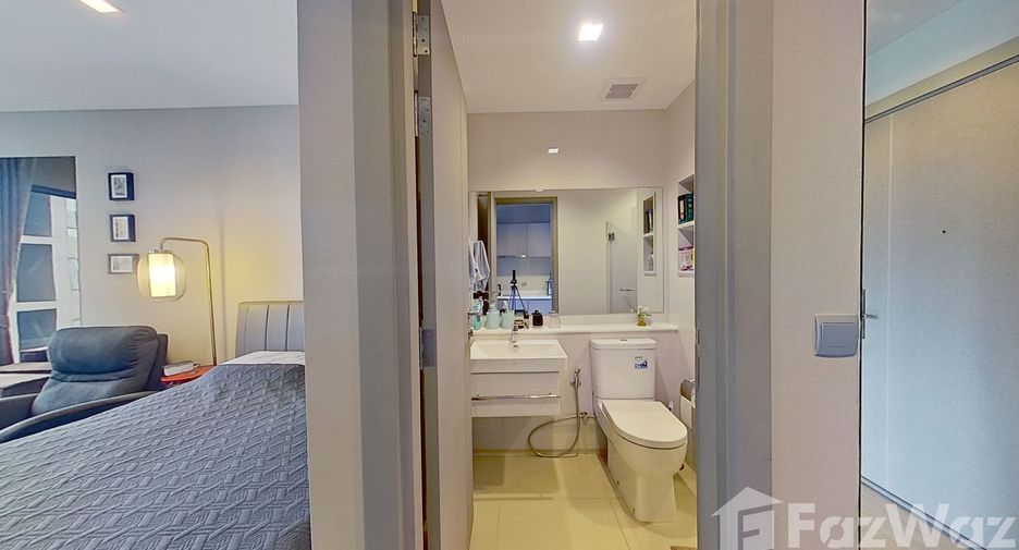 For rent studio condo in Huai Khwang, Bangkok