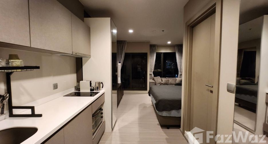 For rent studio condo in Huai Khwang, Bangkok