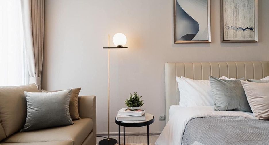 Condo en alquiler de estudio en Huai Khwang, Bangkok