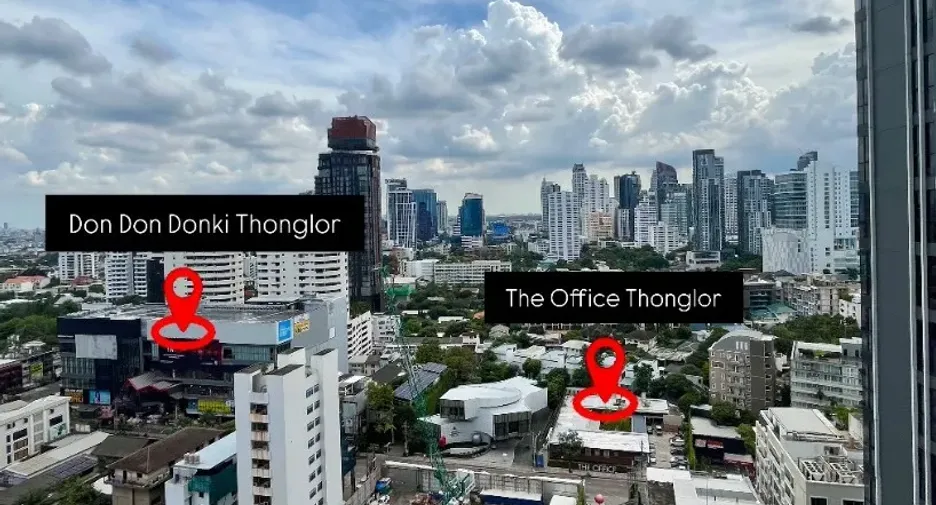 For rent 2 bedrooms condo in Watthana, Bangkok