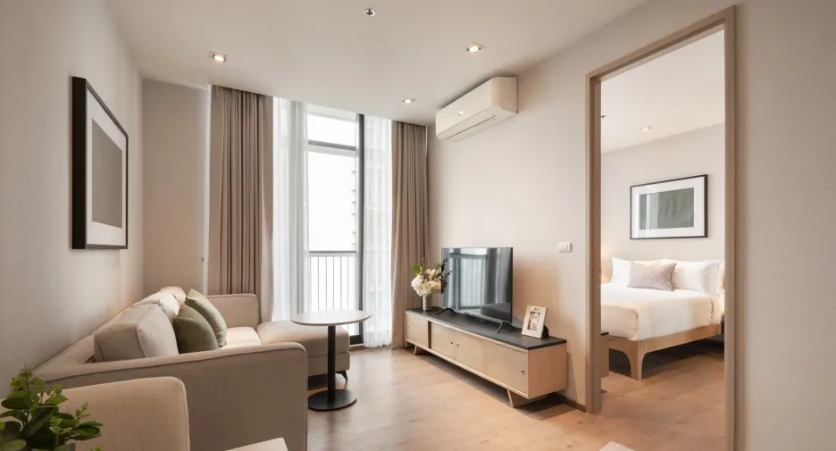 For rent 1 bed condo in Khlong Toei, Bangkok