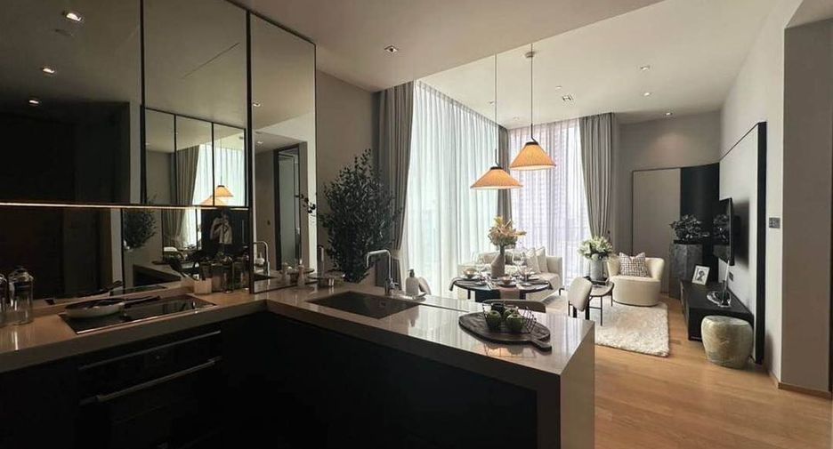 À louer 2 chambres condo à Pathum Wan, Bangkok