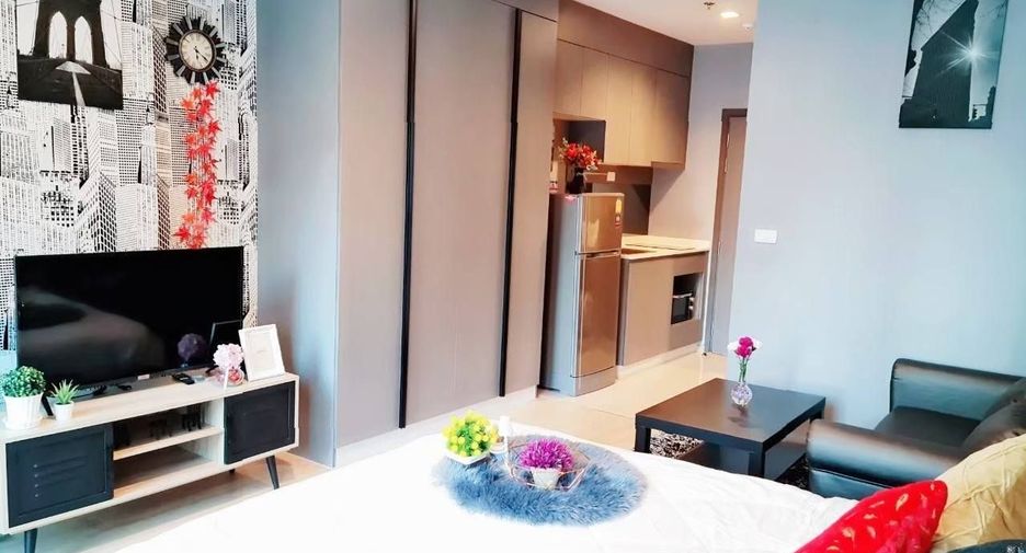 For rent studio condo in Bang Kapi, Bangkok