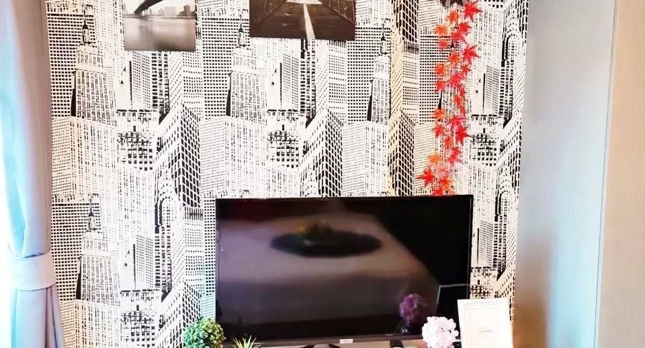 For rent studio condo in Bang Kapi, Bangkok