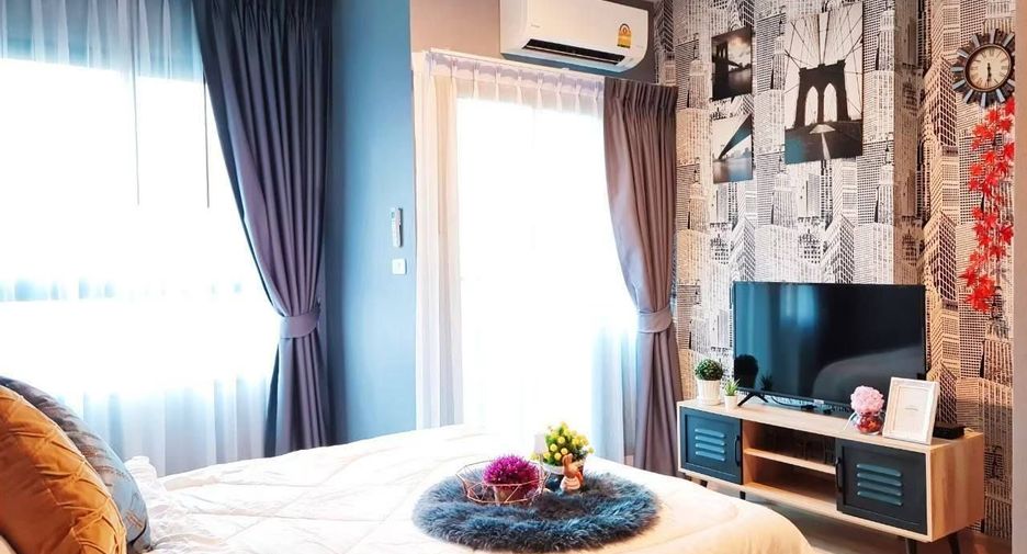 For rent studio condo in Bang Kapi, Bangkok