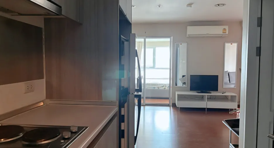 À louer 1 chambre condo à Huai Khwang, Bangkok