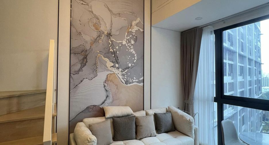 For rent 1 bed condo in Huai Khwang, Bangkok