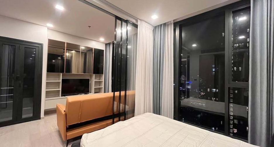Wohnung zur Miete mit 1 Zimmer in Huai Khwang, Bangkok