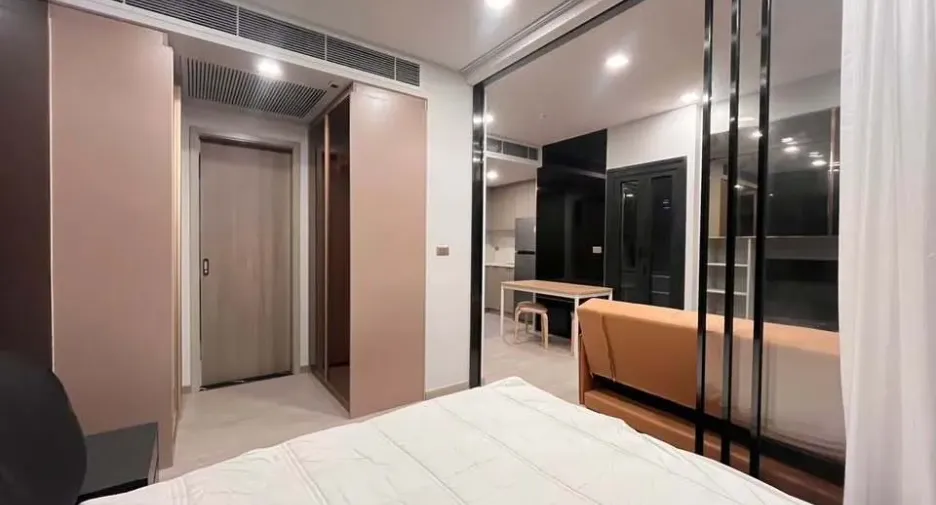 Wohnung zur Miete mit 1 Zimmer in Huai Khwang, Bangkok