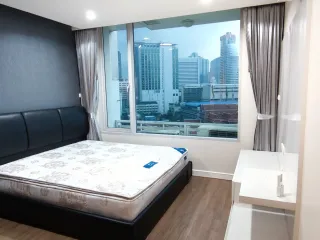 Wohnung zur Miete mit 1 Zimmer in Bang Rak, Bangkok