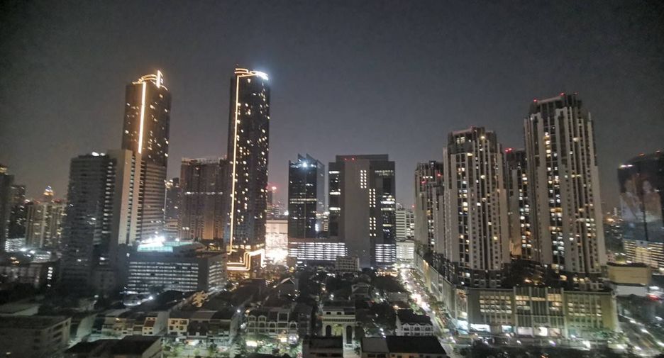 À louer 1 chambre condo à Huai Khwang, Bangkok