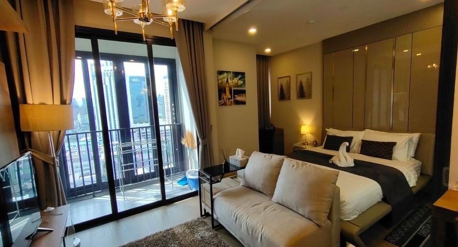 For rent 1 bed condo in Huai Khwang, Bangkok