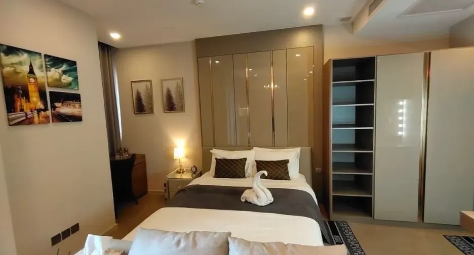 For rent 1 bed condo in Huai Khwang, Bangkok