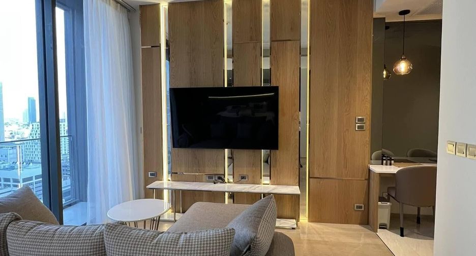Wohnung zur Miete mit 1 Zimmer in Bang Rak, Bangkok