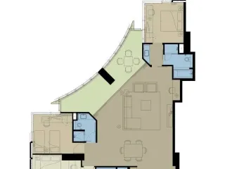 For rent 3 bedrooms apartment in Bang Kho Laem, Bangkok