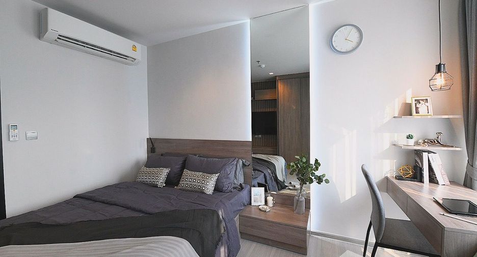 For rent studio condo in Huai Khwang, Bangkok