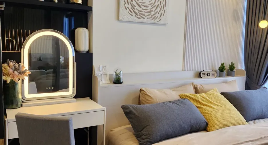 For rent 1 bed condo in Huai Khwang, Bangkok