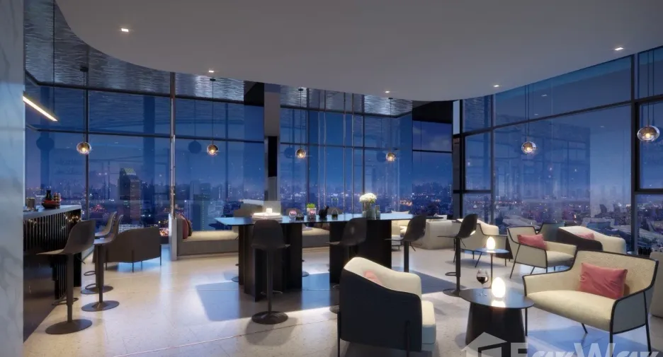 For rent 1 bed condo in Huai Khwang, Bangkok