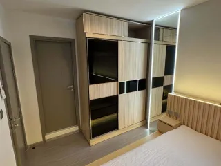 For rent 1 bed condo in Huai Khwang, Bangkok