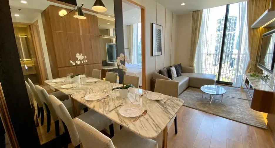 For rent 2 bedrooms condo in Watthana, Bangkok
