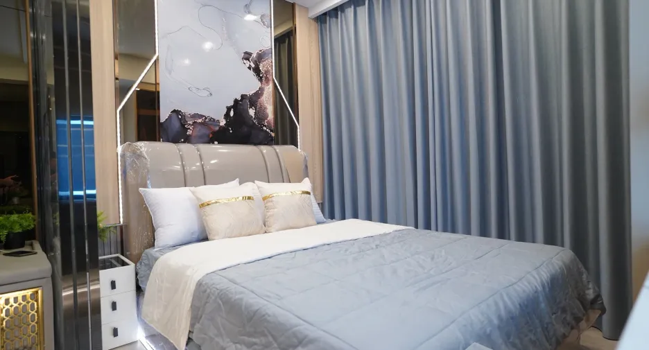 For rent 1 bed condo in Huai Khwang, Bangkok
