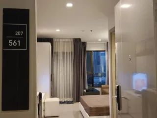 For rent studio condo in Huai Khwang, Bangkok