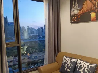 For rent studio condo in Huai Khwang, Bangkok