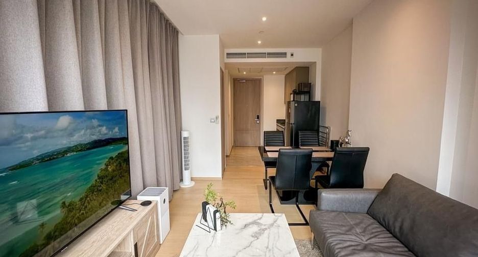 For rent 1 bed condo in Huai Khwang, Bangkok