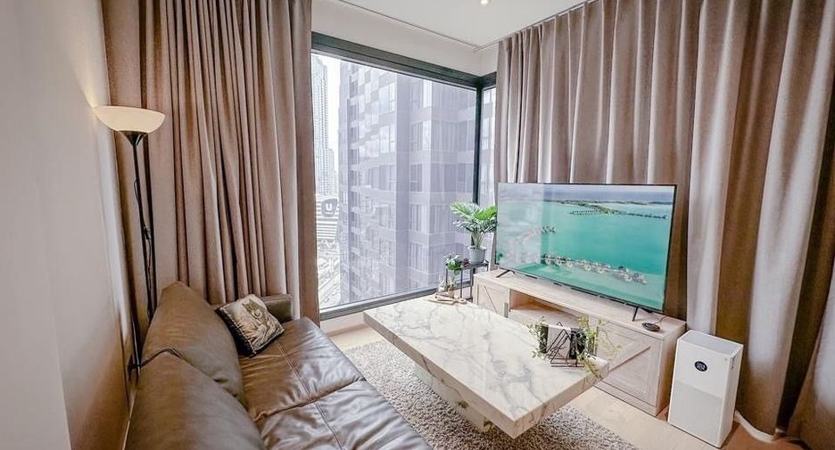 For rent 1 bed condo in Huai Khwang, Bangkok