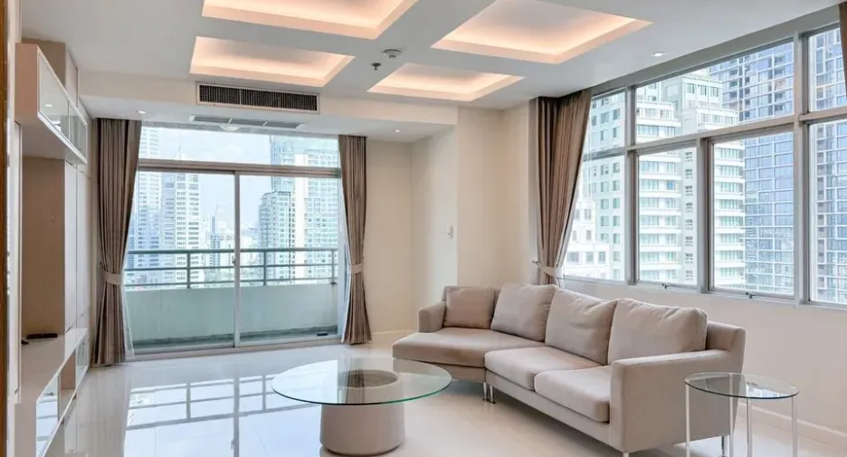For rent 2 bedrooms condo in Pathum Wan, Bangkok