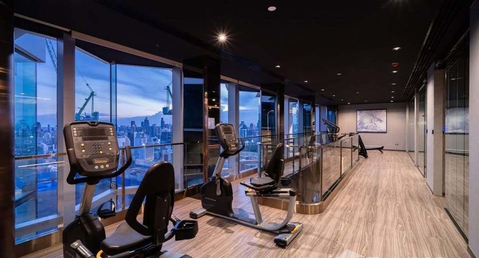For rent studio condo in Huai Khwang, Bangkok