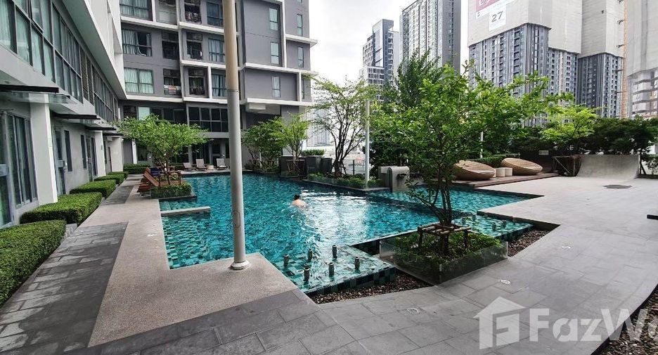 Wohnung zur Miete mit 2 Zimmer in Huai Khwang, Bangkok