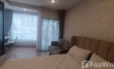 For rent studio condo in Huai Khwang, Bangkok