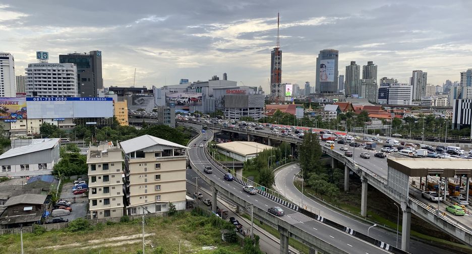For rent studio condo in Huai Khwang, Bangkok