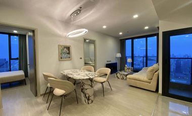 For rent 2 bedrooms condo in Huai Khwang, Bangkok