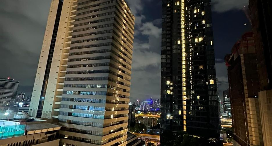 For rent 1 bed condo in Huai Khwang, Bangkok