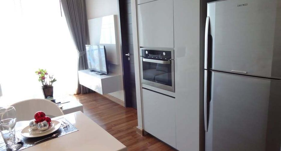 For rent 1 bed condo in Huai Khwang, Bangkok