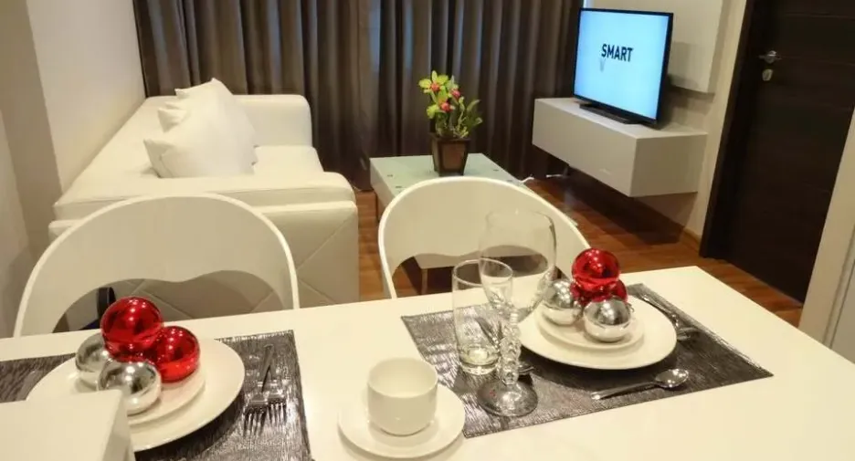 For rent 1 bed condo in Huai Khwang, Bangkok