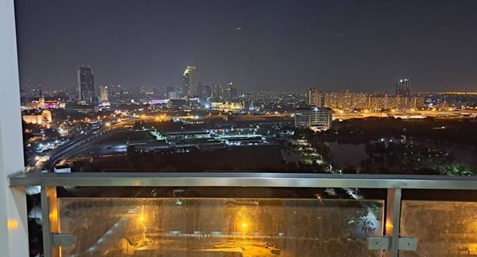 For rent 1 bed condo in Huai Khwang, Bangkok
